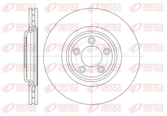 REMSA 61374.10 Brake Disc