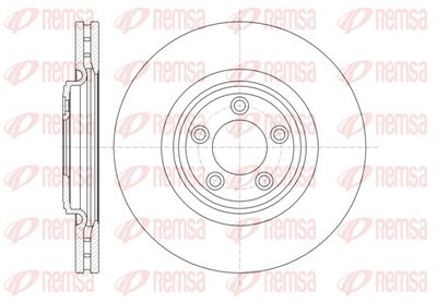 Brake Disc REMSA 61374.10