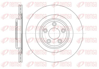 Brake Disc REMSA 61375.10