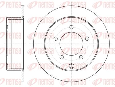 Brake Disc REMSA 61377.00
