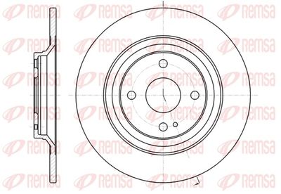 Brake Disc REMSA 61379.00
