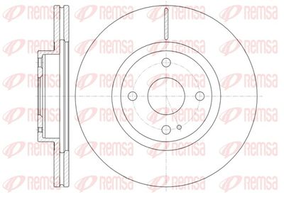 Brake Disc REMSA 61380.10