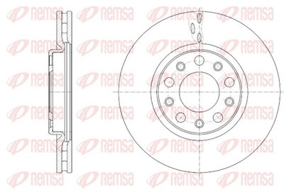 Brake Disc REMSA 61389.10