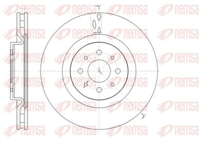 Brake Disc REMSA 61391.10