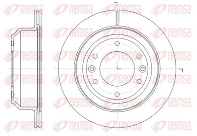 Brake Disc REMSA 61397.10