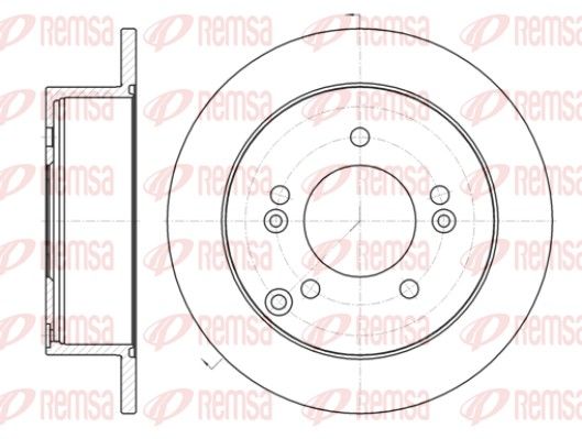 REMSA 61399.00 Brake Disc