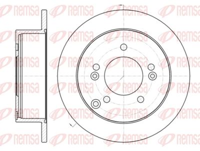 Brake Disc REMSA 61399.00