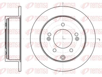Brake Disc REMSA 61401.00