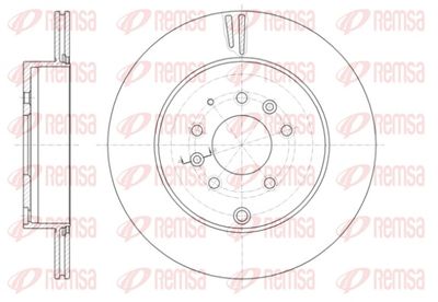 Brake Disc REMSA 61402.10