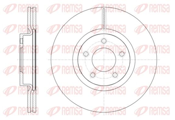 REMSA 61403.10 Brake Disc