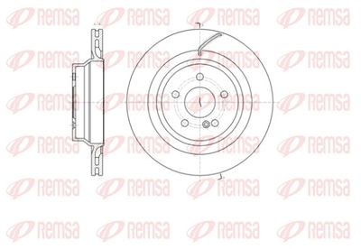 Brake Disc REMSA 61404.10