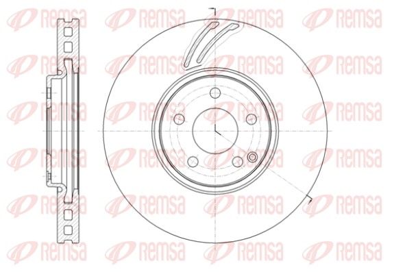 REMSA 61405.10 Brake Disc