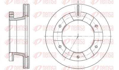 Brake Disc REMSA 61407.10