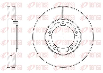 Brake Disc REMSA 61408.10