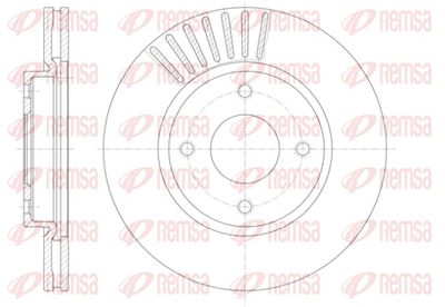 Brake Disc REMSA 61410.10