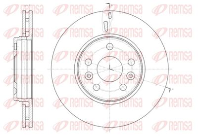 Brake Disc REMSA 61411.10