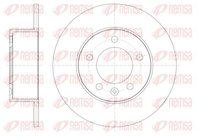 Brake Disc REMSA 61412.00