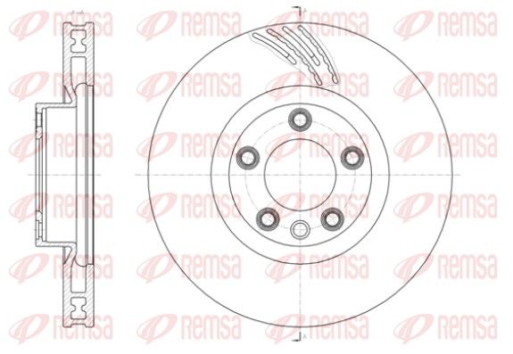 REMSA 61419.10 Brake Disc