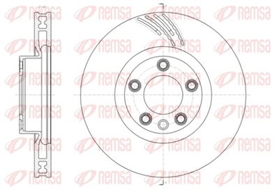Brake Disc REMSA 61419.10