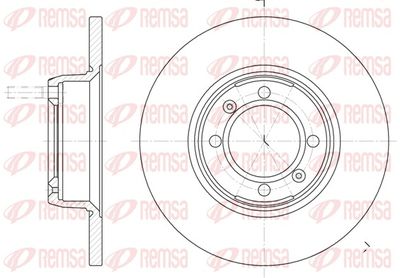 Brake Disc REMSA 6142.00