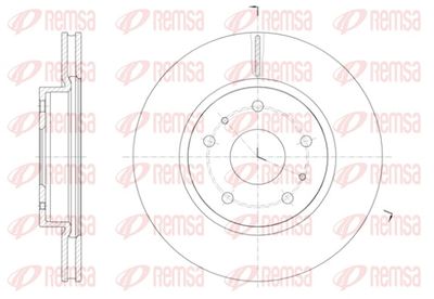 Brake Disc REMSA 61423.10