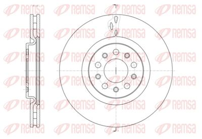 Brake Disc REMSA 61429.10