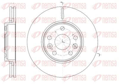Brake Disc REMSA 61430.10