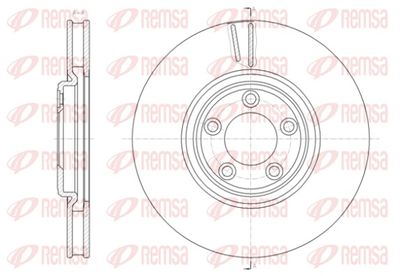 Brake Disc REMSA 61431.10