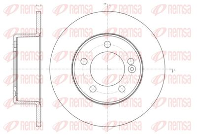 Brake Disc REMSA 61433.00