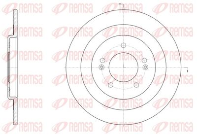 Brake Disc REMSA 61437.00