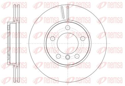 Brake Disc REMSA 61439.10
