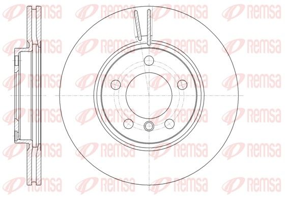 REMSA 61440.10 Brake Disc