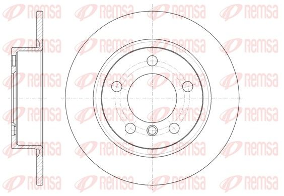 REMSA 61441.00 Brake Disc