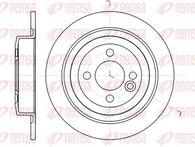 Brake Disc REMSA 61443.00