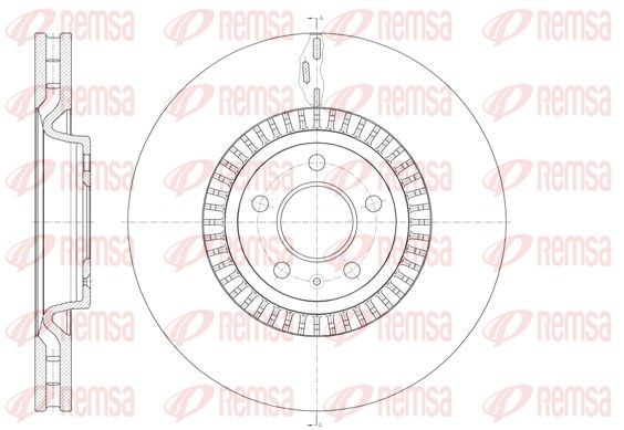REMSA 61446.10 Brake Disc