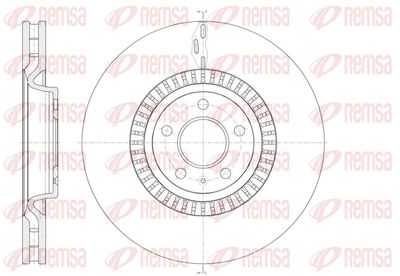 Brake Disc REMSA 61446.10