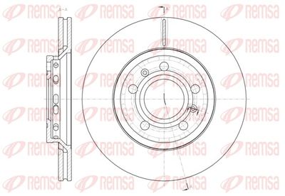 Brake Disc REMSA 61447.10