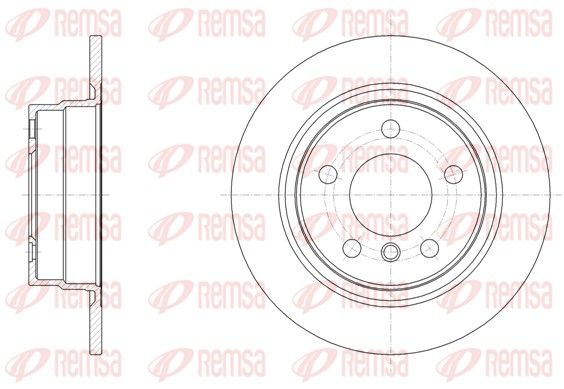 REMSA 61450.00 Brake Disc