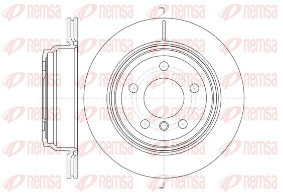 REMSA 61453.10 Brake Disc