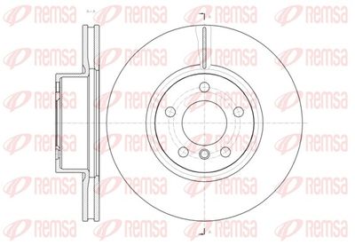 Brake Disc REMSA 61454.10