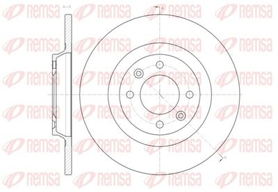 Brake Disc REMSA 61457.00