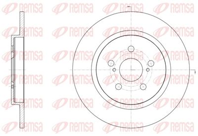 Brake Disc REMSA 61464.00