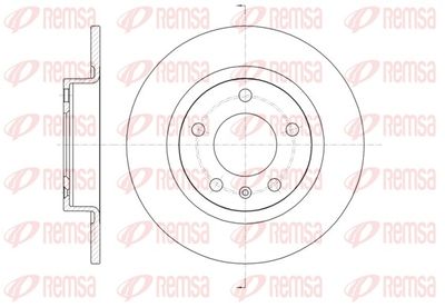 Brake Disc REMSA 61469.00