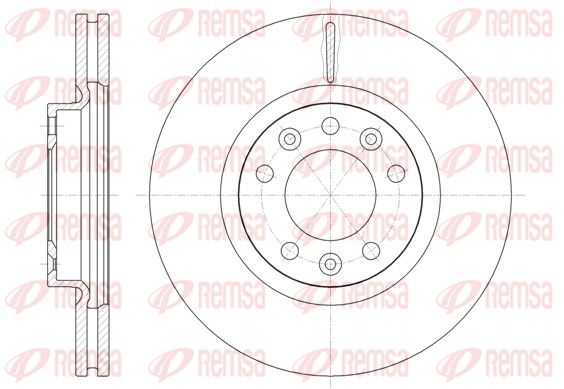 REMSA 61471.10 Brake Disc