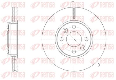 Brake Disc REMSA 61474.10