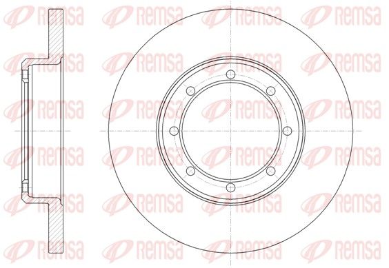 REMSA 61476.00 Brake Disc