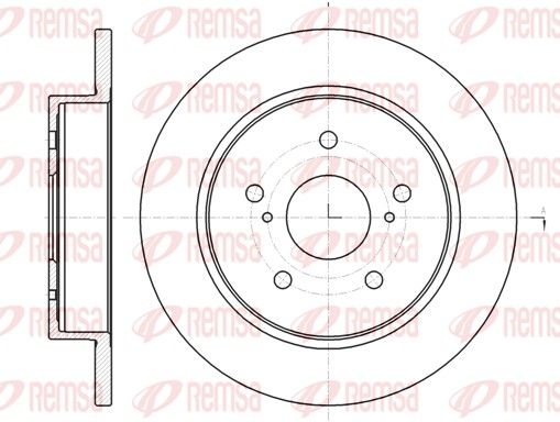 REMSA 61480.00 Brake Disc