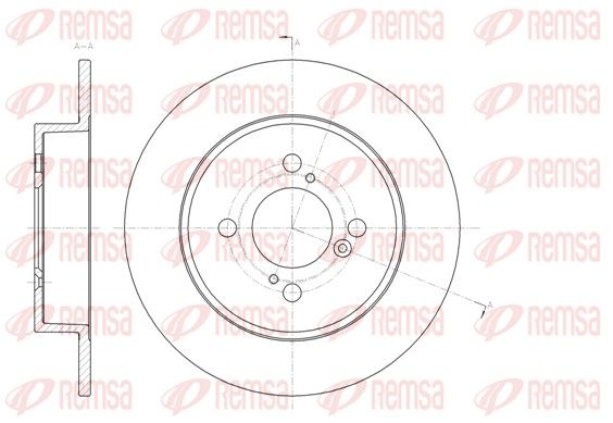 REMSA 61483.00 Brake Disc