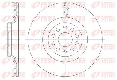 Brake Disc REMSA 61485.10