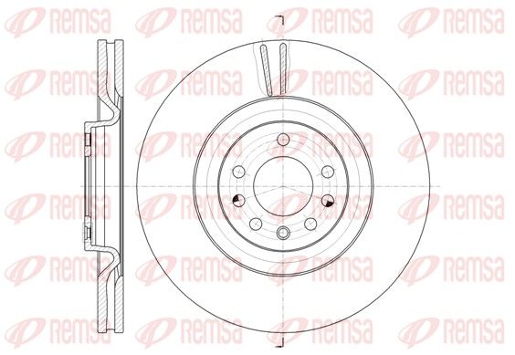 REMSA 61487.10 Brake Disc